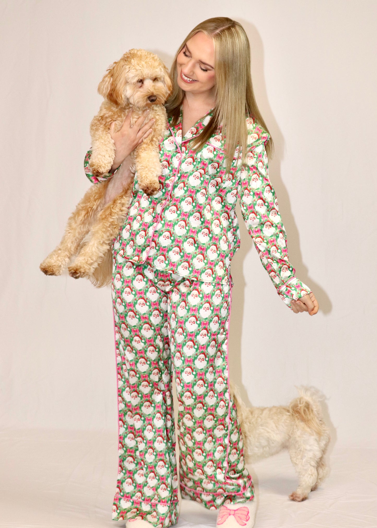 Santa Claus Stain Pajama Set