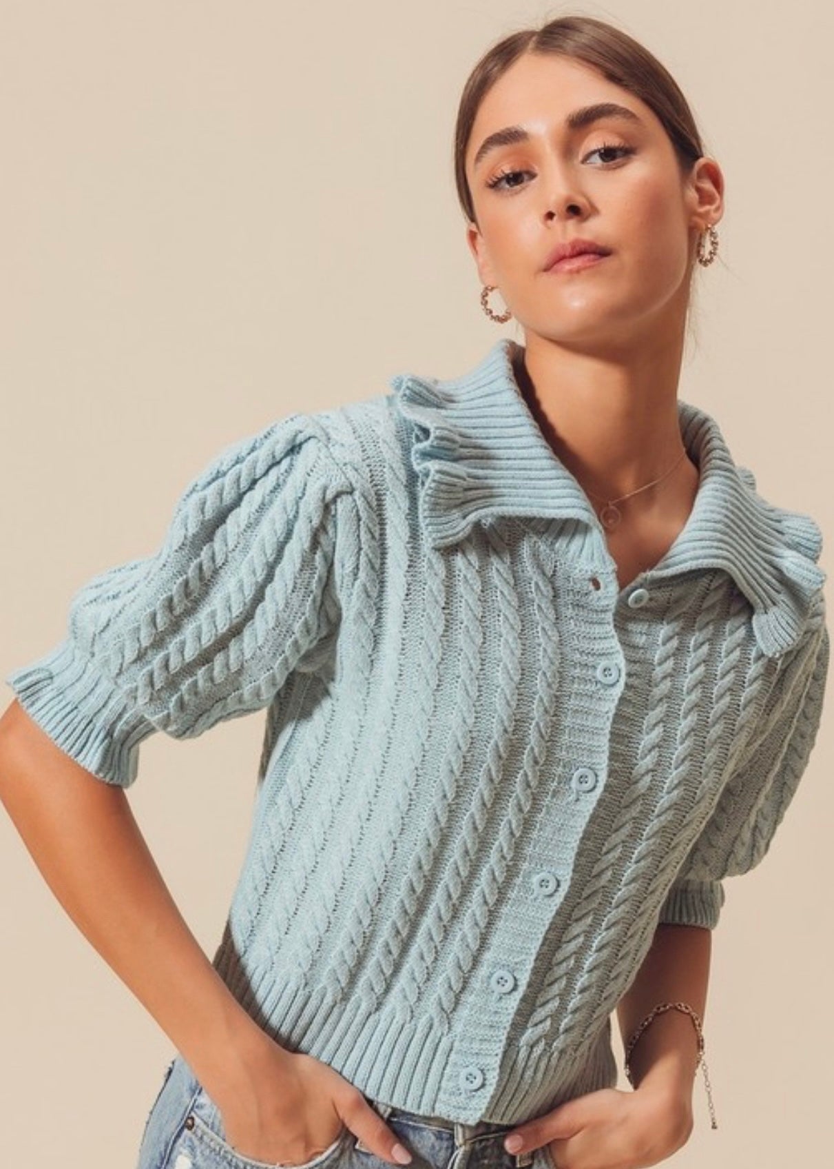 Dustie Blue Cardigan