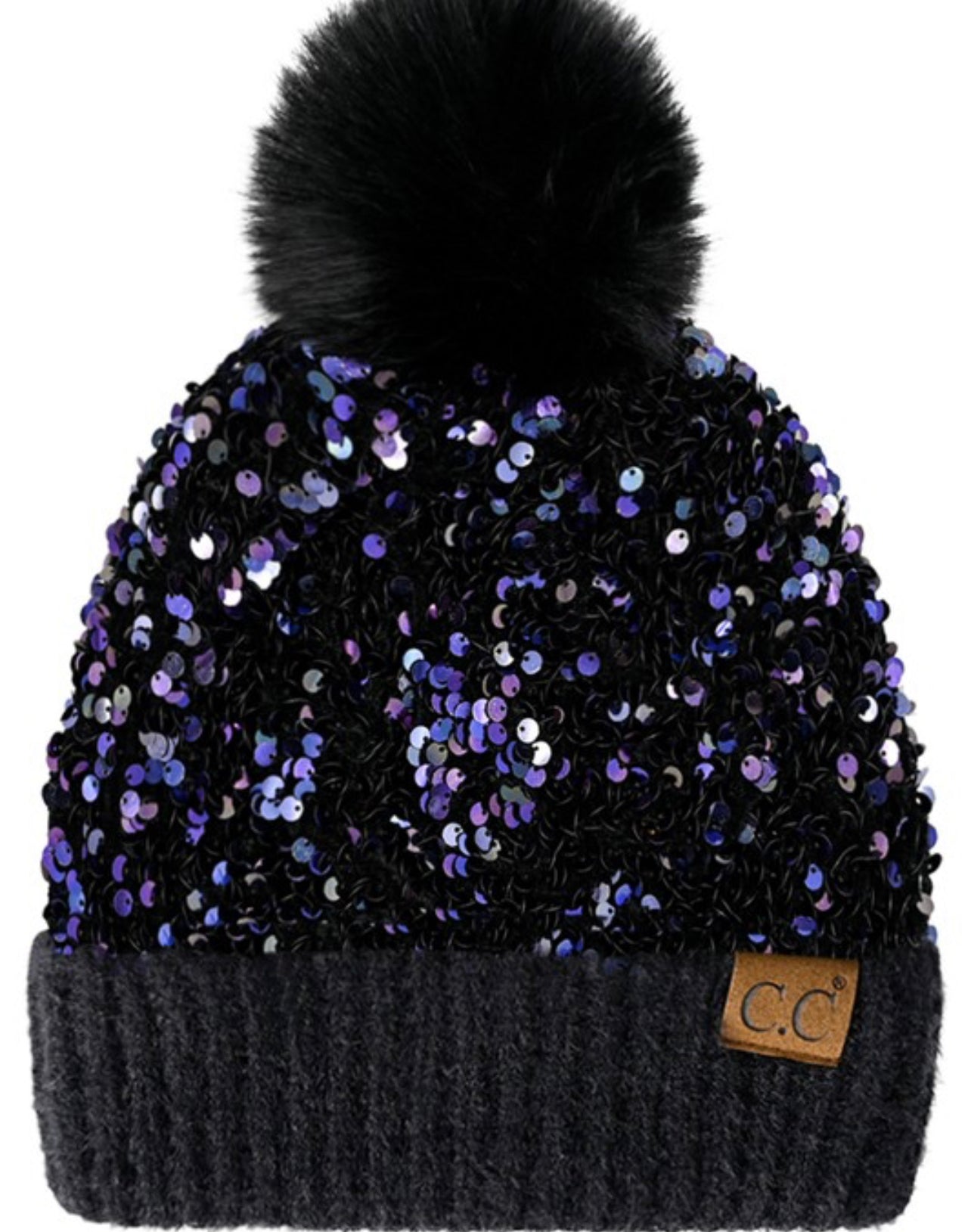 Sequin Beanie