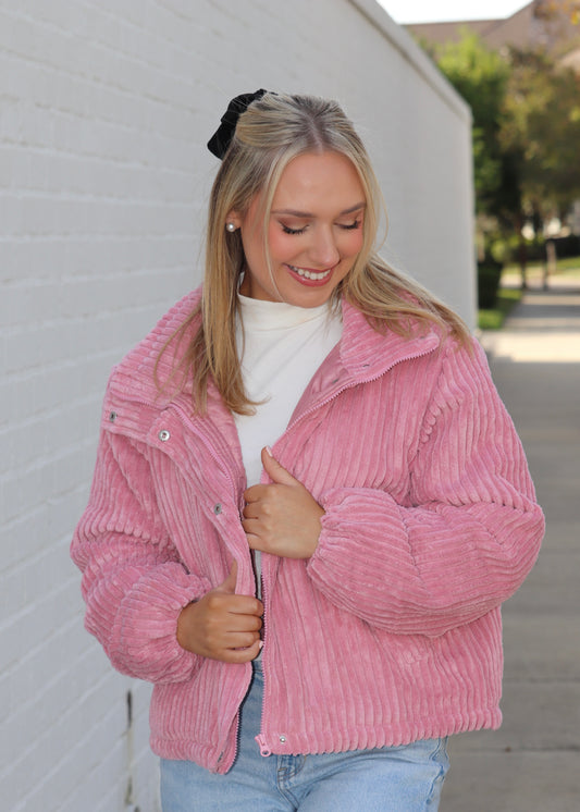 Winter Wonderland Pink Jacket