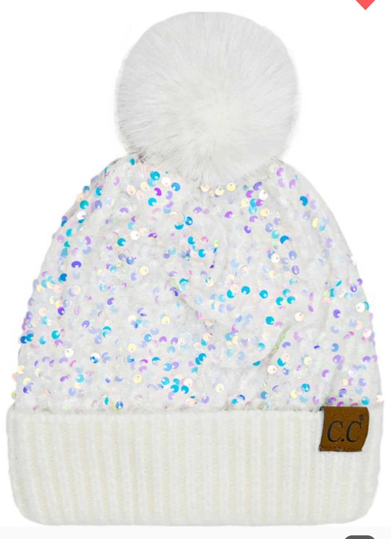 Sequin Beanie