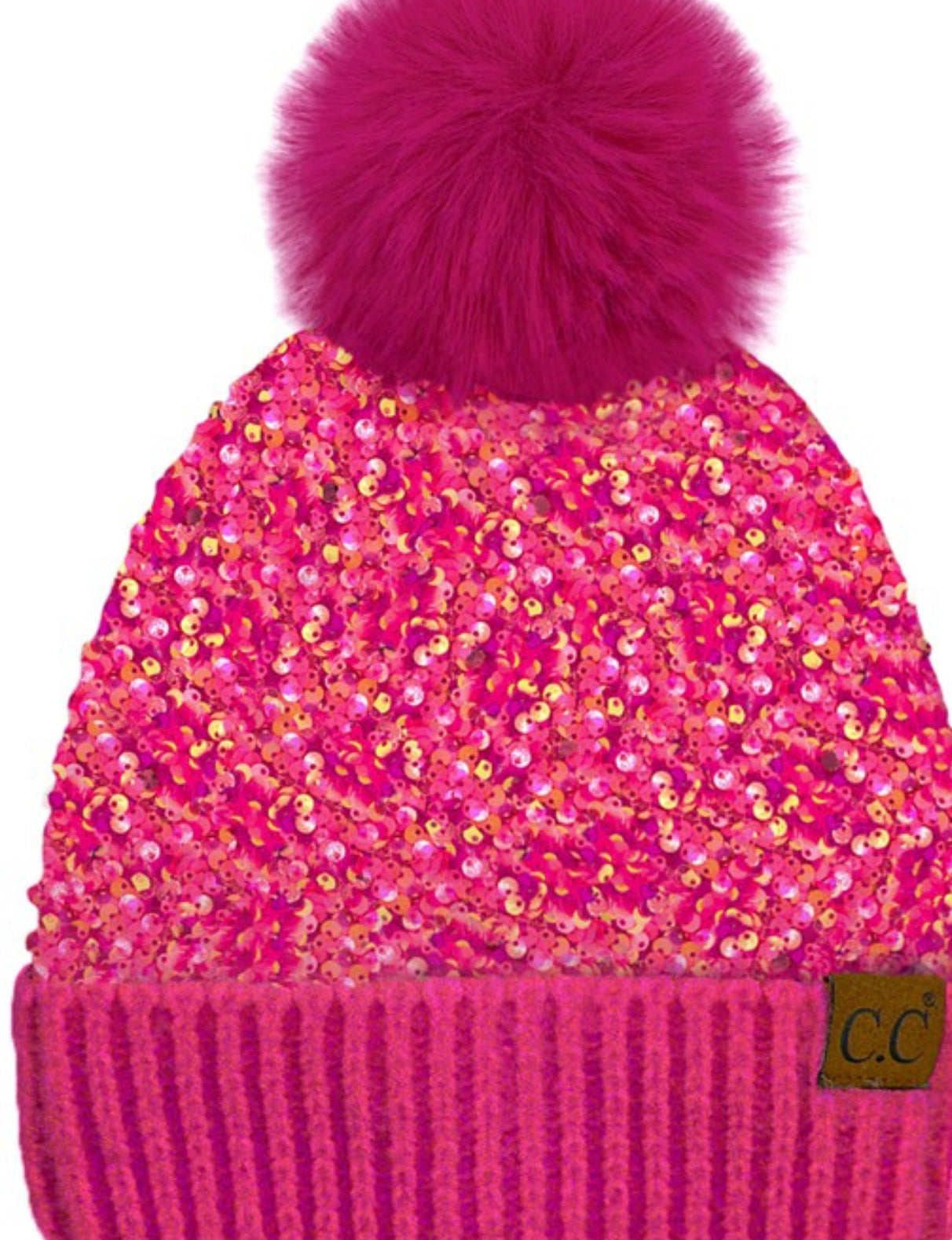 Sequin Beanie