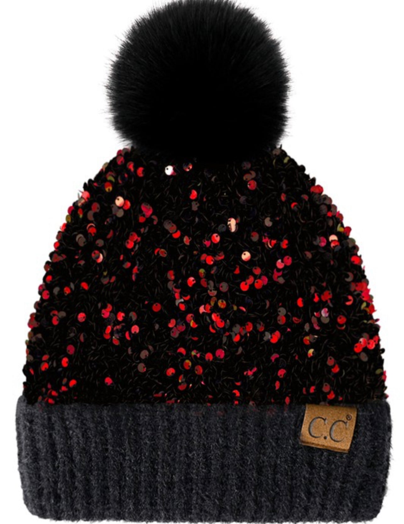 Sequin Beanie