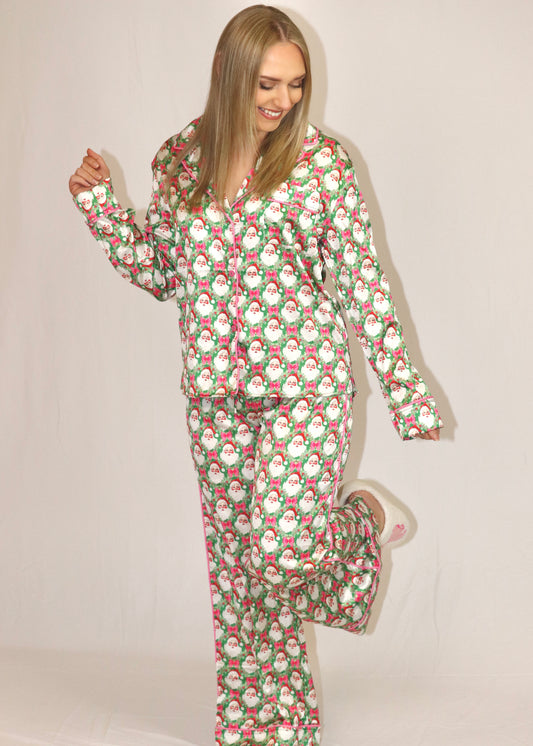 Santa Claus Stain Pajama Set
